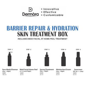 Dermora Barrier Repair & Hydration Skin Treatment 5-Step Kit