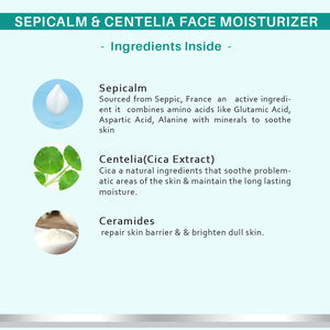 Dermora Sepicalm & Centelia face moisturizer 50 ml - Dermora