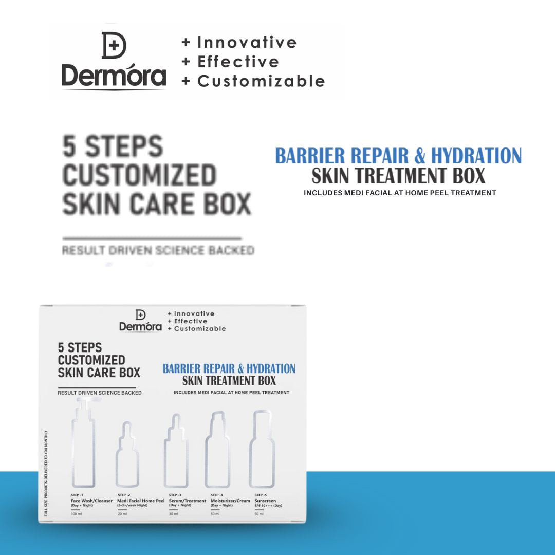 Dermora Barrier Repair & Hydration Skin Treatment 5-Step Kit