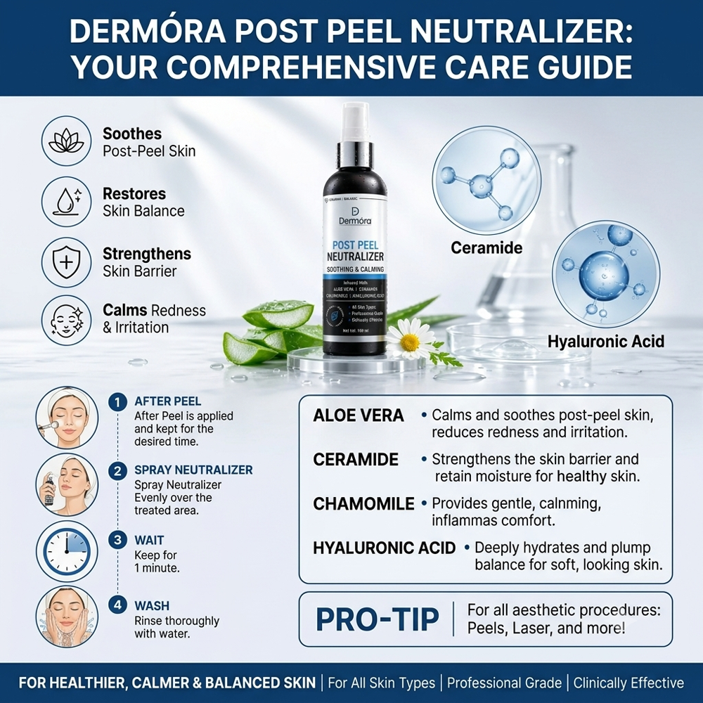 Why Your Skin Needs a Post-Peel Neutralizer: Top Benefits of Calming & Balance Skin