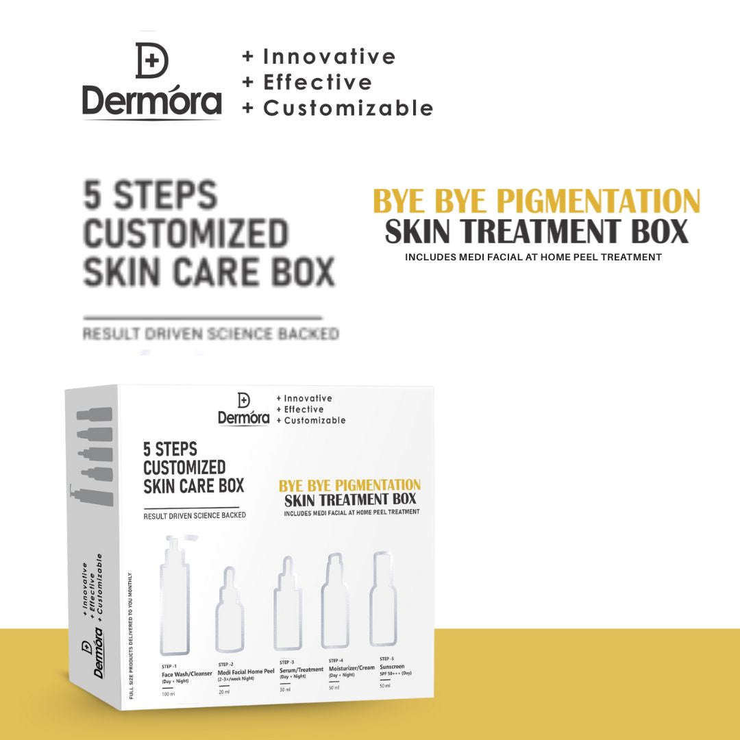 Dermora Bye-Bye Pigmentation Skin Treatment 5-Step Kit