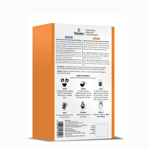 Vitamin C & Collagen Sensitive Skin Algae Skin Firming, Anti Aging & Glowing Skin Peel off Mask For Women & Men Combo Pack of 4 (90*2, 25*2) Gms.