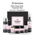 Dermora Clear glass skin treatment kit 530 ml