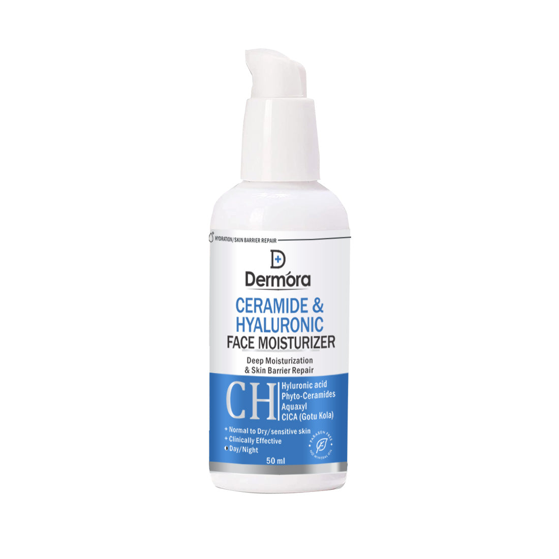 Dermora Hyaluronic & Ceramide Face Moisturizer 50 ml - Dermora