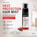 Heat protection hair mist - 100 ml Fights Frizz & Adds Shine
