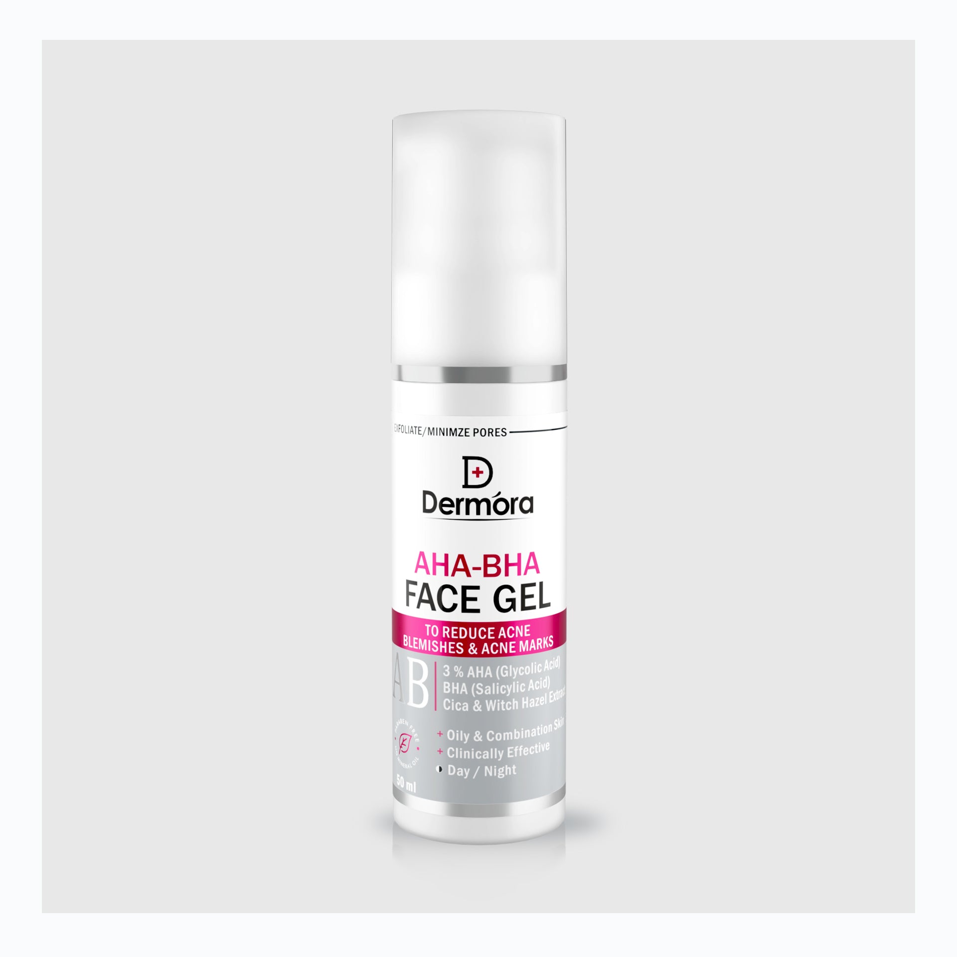 Dermora AHA BHA Face Gel 50 ml - Dermora
