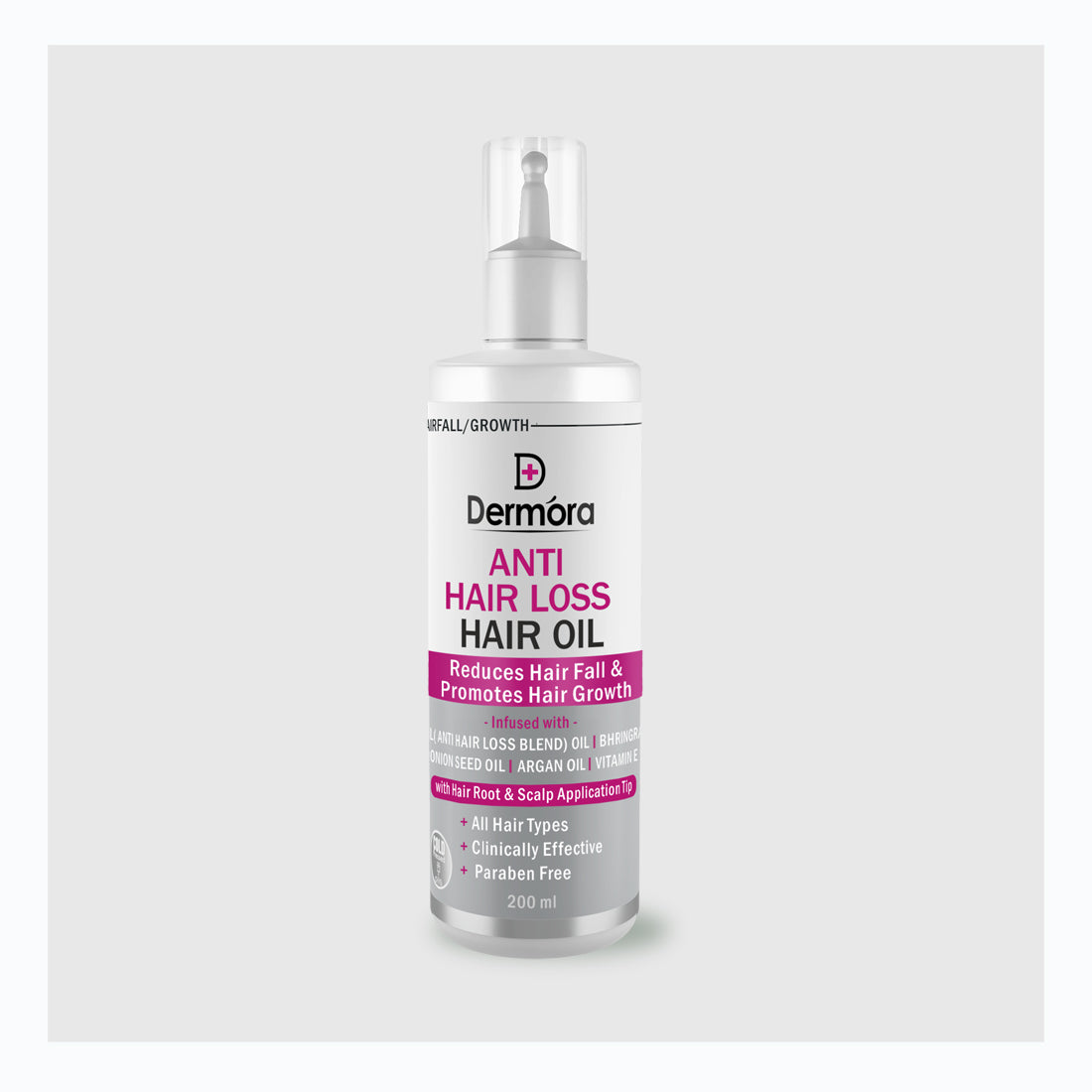 Dermora Anti hair Loss oil 200 ml - Dermora