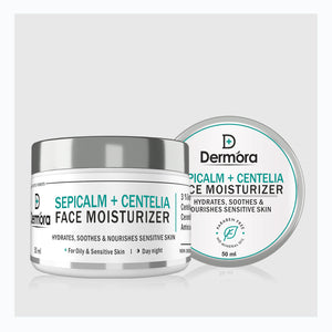 Dermora Sepicalm & Centelia face moisturizer 50 ml - Dermora