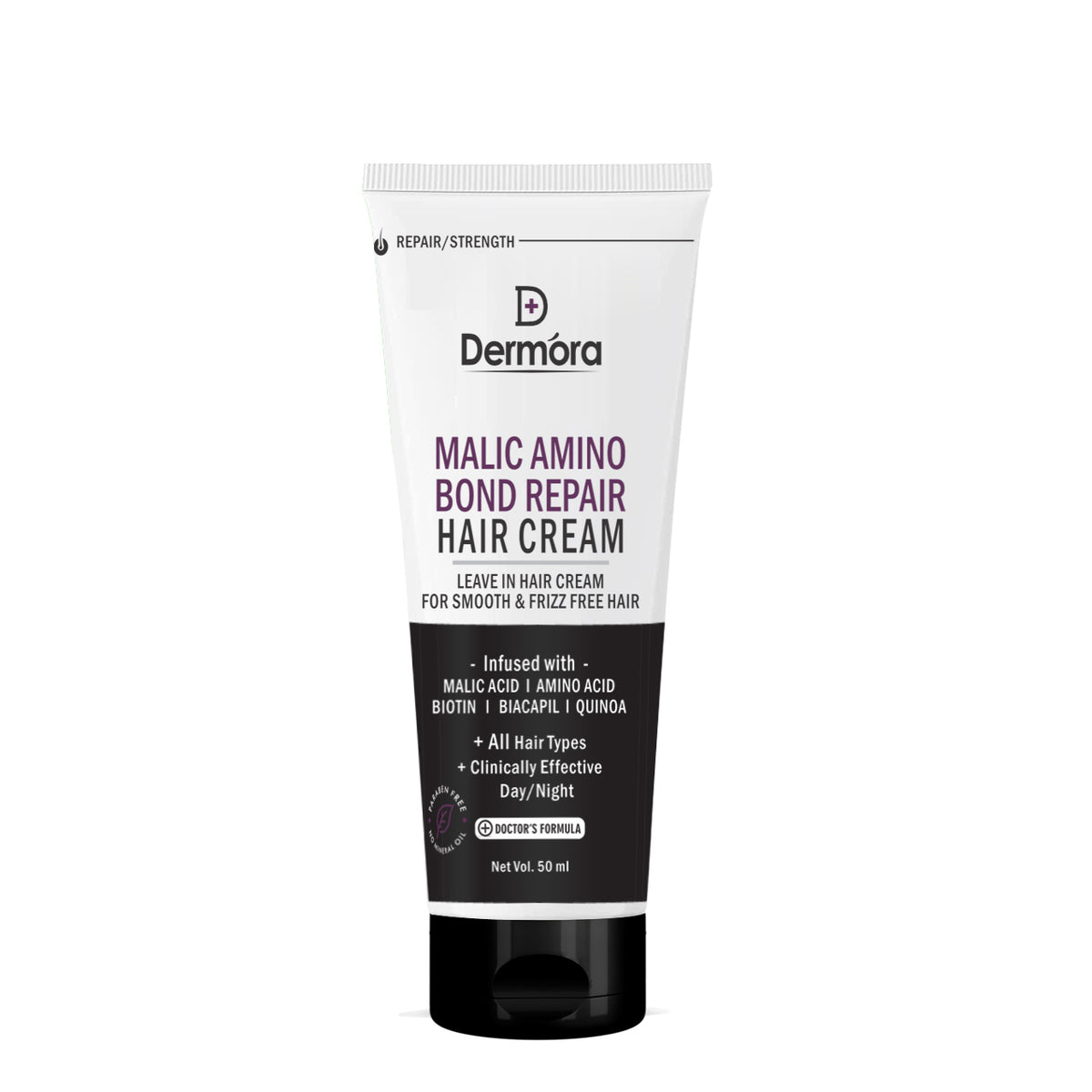 Malic Acid Bond Repair Smoothing Leave-in Cream 50 ml - Dermora