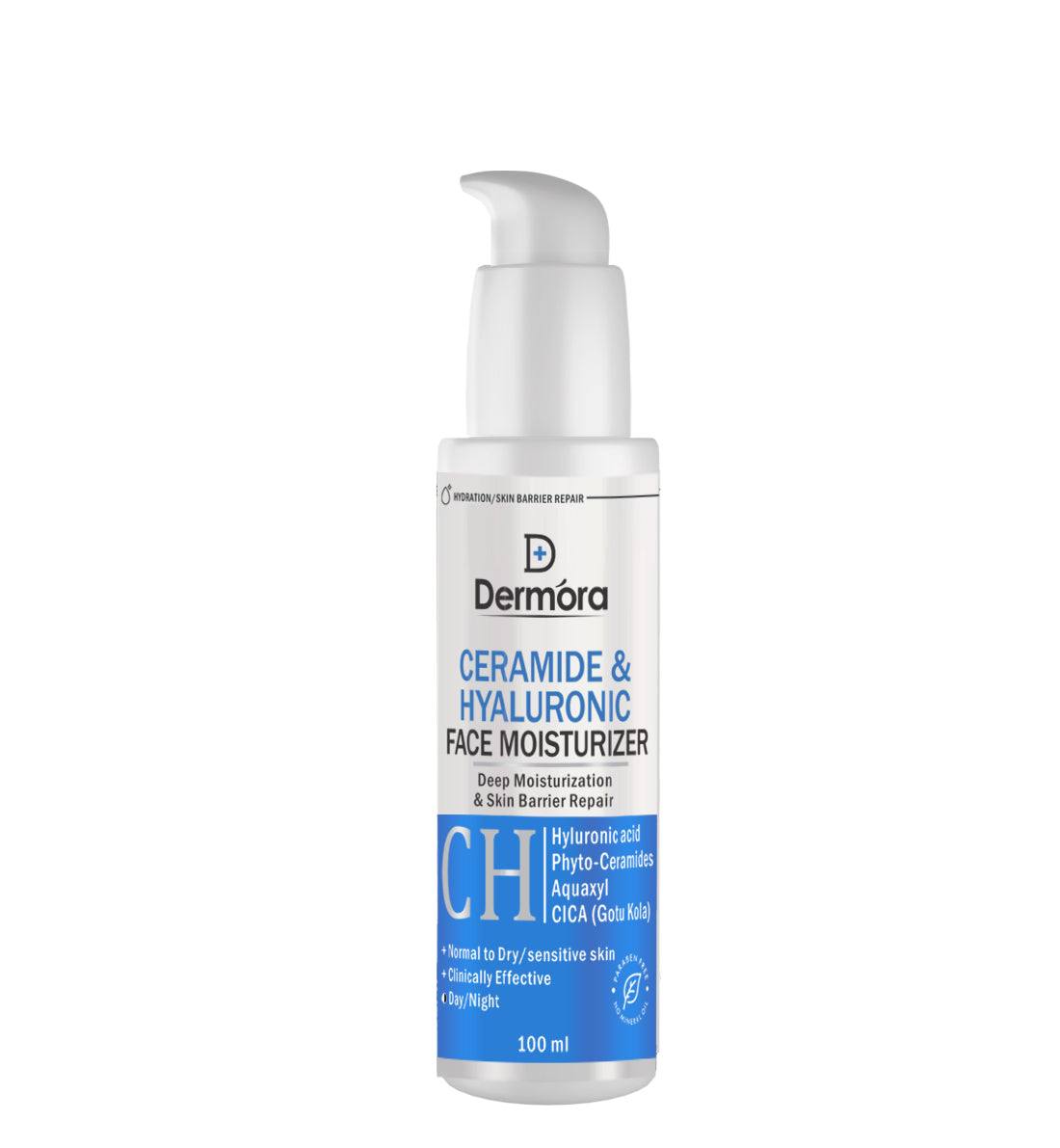 Dermora Hyaluronic & Ceramide Face Moisturizer 100 ml - Dermora