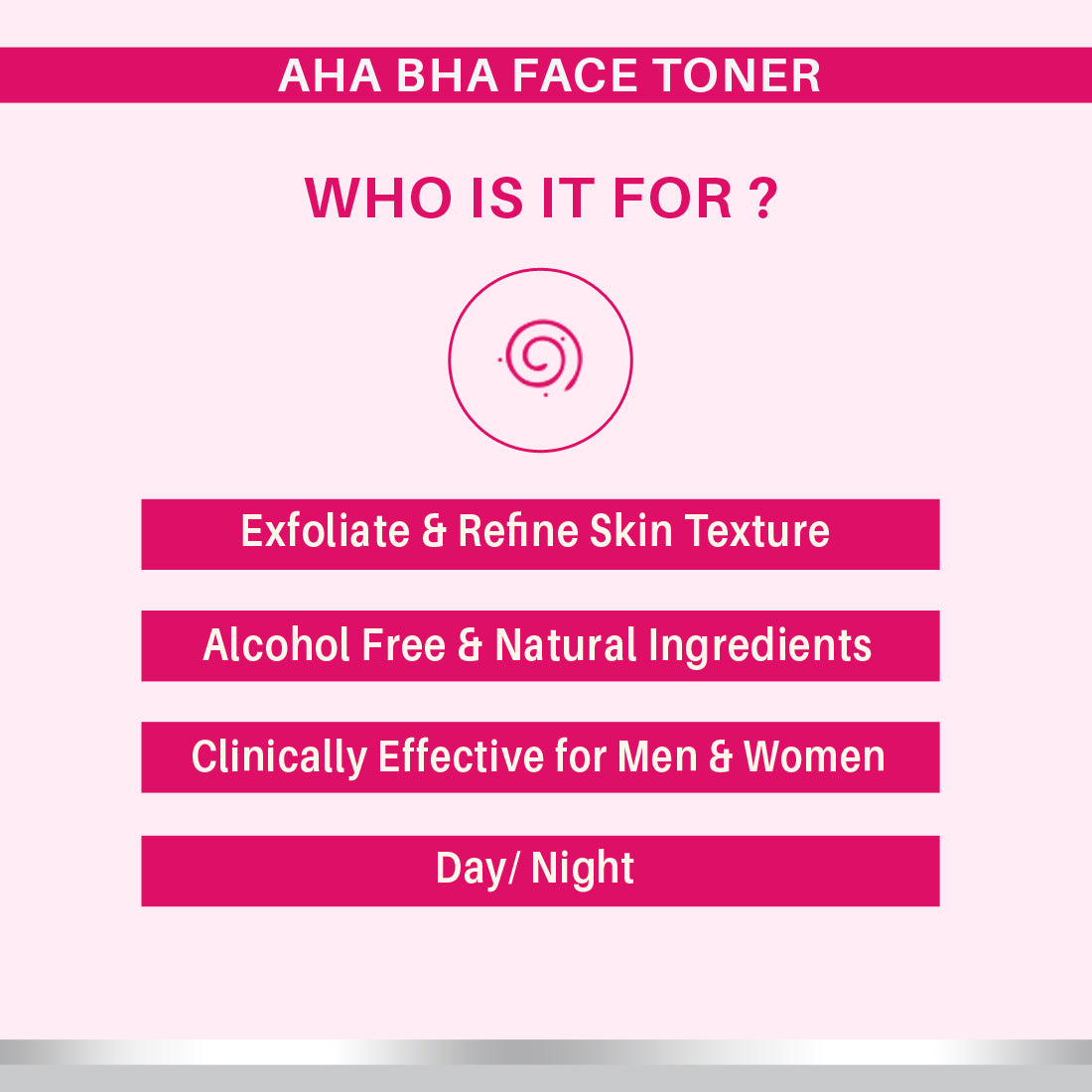 Dermora AHA BHA face toner 100 ml - Dermora