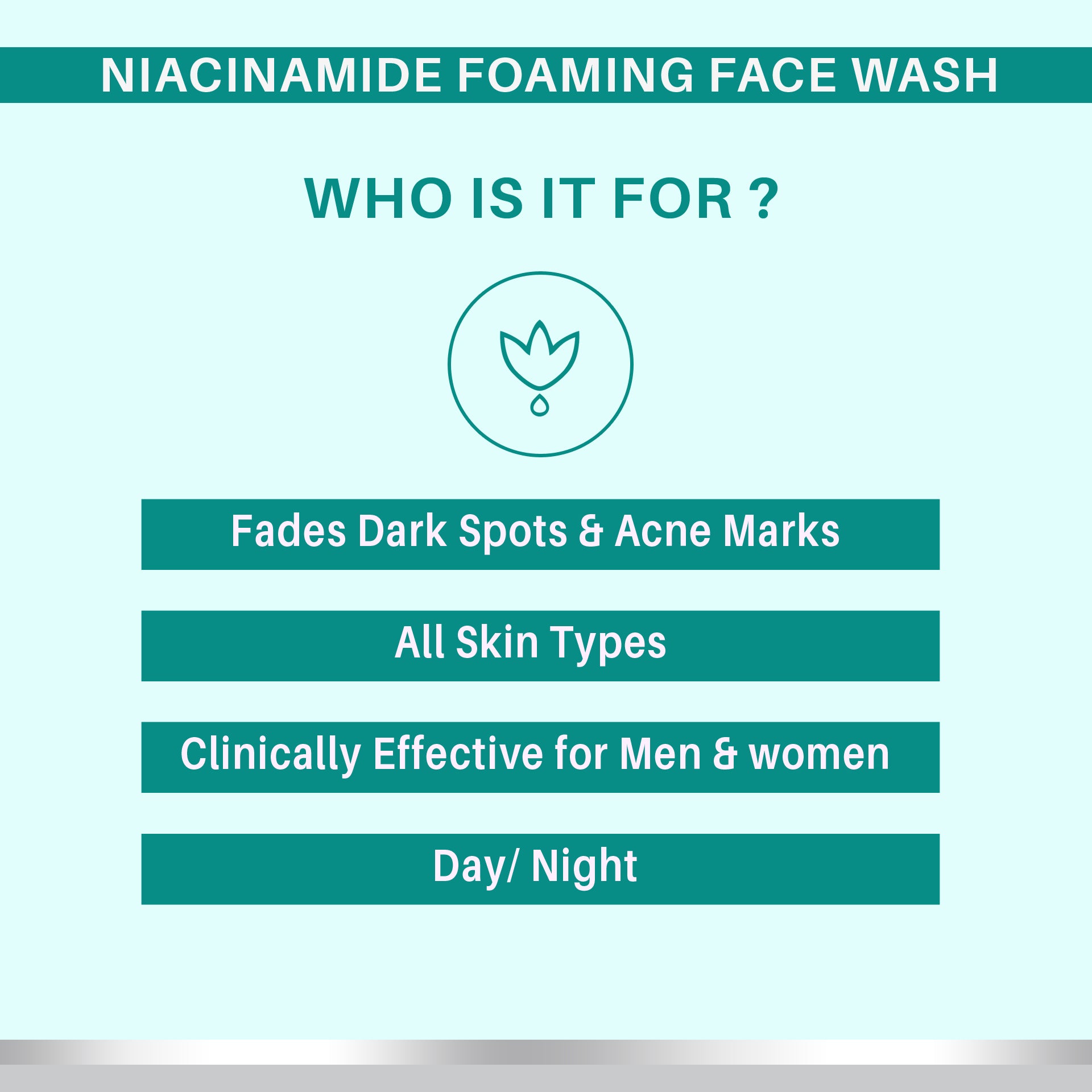 Dermora Niacinamide foaming Face wash 150 ml - Dermora