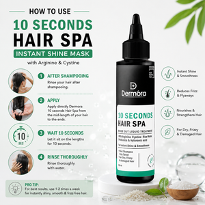 10 Second Hair Spa (100ml) - Instant Shine Mask with Arginine & Cystine