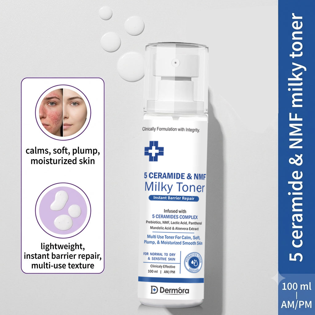 NMF & Ceramide Milky Toner | Instant Barrier Repair | 100 ml