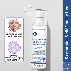 NMF & Ceramide Milky Toner | Instant Barrier Repair | 100 ml