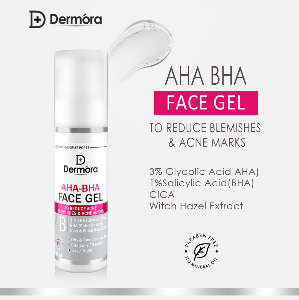 Dermora AHA BHA Face Gel 50 ml - Dermora