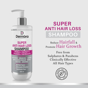 Dermora Super Anti Hair Loss Shampoo 300 ml - Dermora