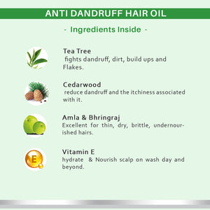 Dermora Anti Dandruff hair oil 200 ml - Dermora