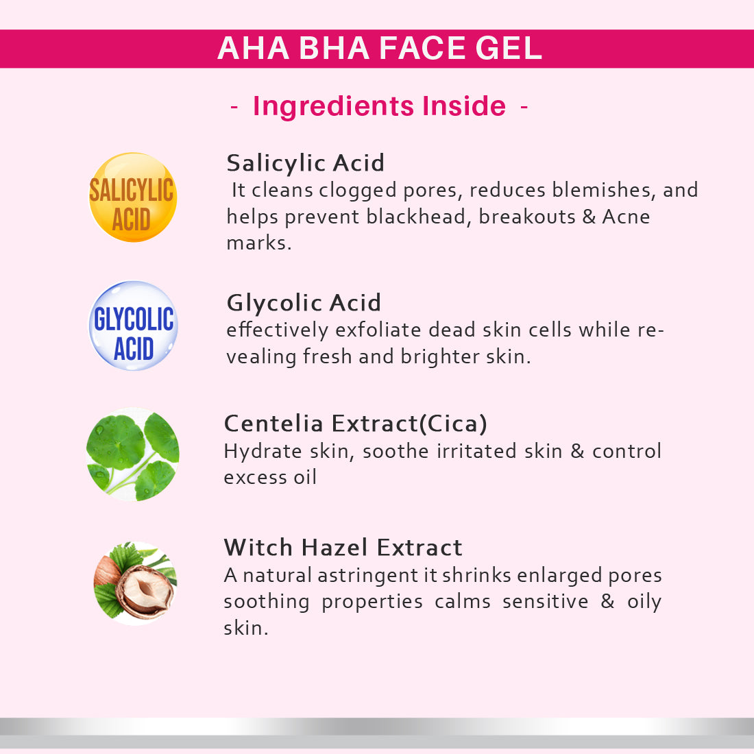 Dermora AHA BHA Face Gel 50 ml - Dermora