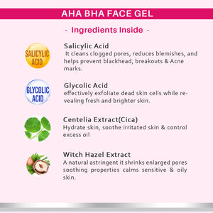 Dermora AHA BHA Face Gel 50 ml - Dermora