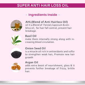 Dermora Anti hair Loss oil 200 ml - Dermora