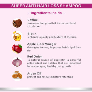 Dermora Super Anti Hair Loss Shampoo 300 ml - Dermora