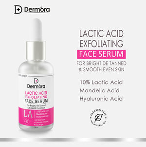 Dermora Lactic Acid exfoliating serum 30 ml - Dermora