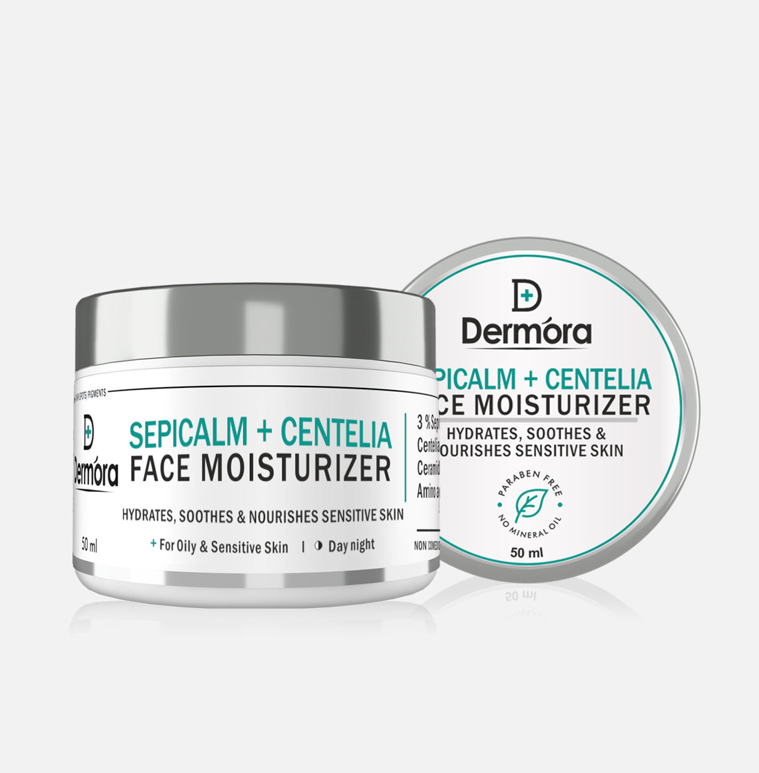 Dermora Sepicalm & Centelia face moisturizer 50 ml - Dermora