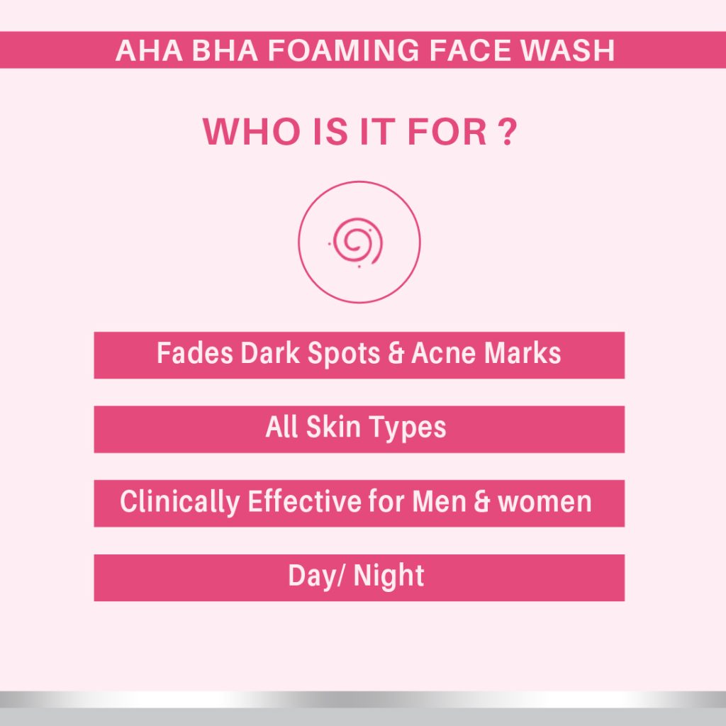 Dermora AHA BHA Foaming Face wash 150 ml dermora