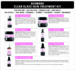 Dermora Clear glass skin treatment kit 530 ml Dermora Clear glass skin treatment kit 530 ml