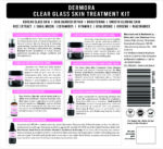Dermora Clear glass skin treatment kit 530 ml Dermora Clear glass skin treatment kit 530 ml