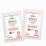 Dermora Vitamin C Sensitive Algae Peel Off Face Mask, Hydrating, Brightening & Reduce Dark Spots For Women & Men Pack of 2 (Powder 90 Gms.+ Gel 25 Gms)
