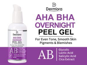 Dermora AHA-BHA Overnight Peel Gel 40 ml