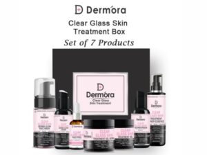 Dermora Clear glass skin treatment kit 530 ml