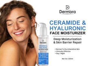 Dermora Hyaluronic & Ceramide Face Moisturizer 100 ml