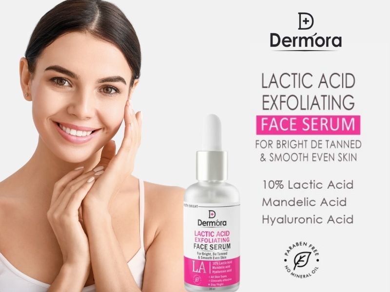 Dermora Lactic Acid exfoliating serum 30 ml