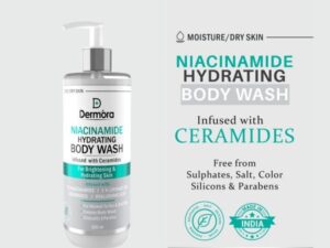 Dermora Niacinamide Hydrating body wash with Ceramides 300 ml