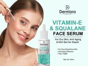 Dermora Vitamin E & Squalane face serum 30 ml