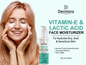 Dermora Vitamin E & lactic acid Face moisturizer 100ml