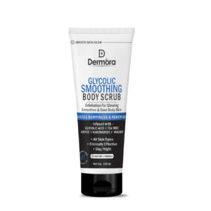 Glycolic Glow Body Scrub (100ml) - Exfoliating & Smoothing Skin Scrub infused with Glycolic Acid