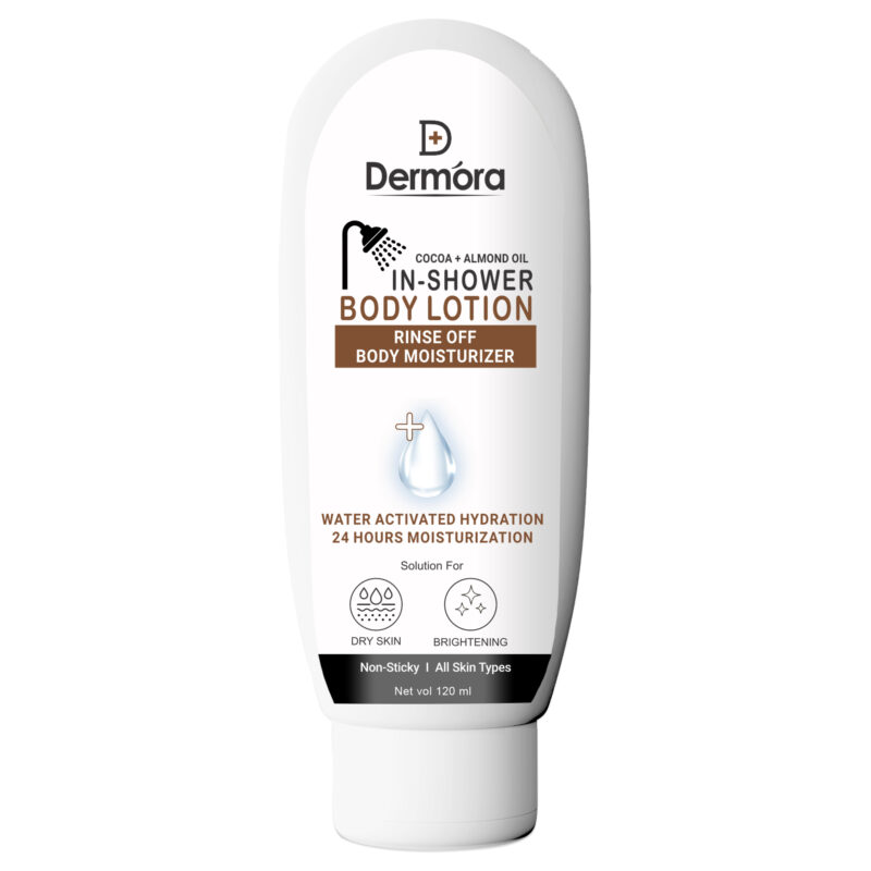 Cocoa + Almond Oil In Shower Body Lotion - Water Activated Moisturizer 120ml
